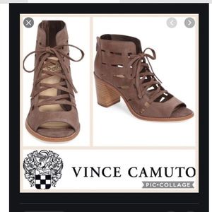 New-Vince Camuto suede booties